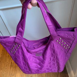 Batch of 8 Quilted Purple Totes for Team Gifts or other Occassions